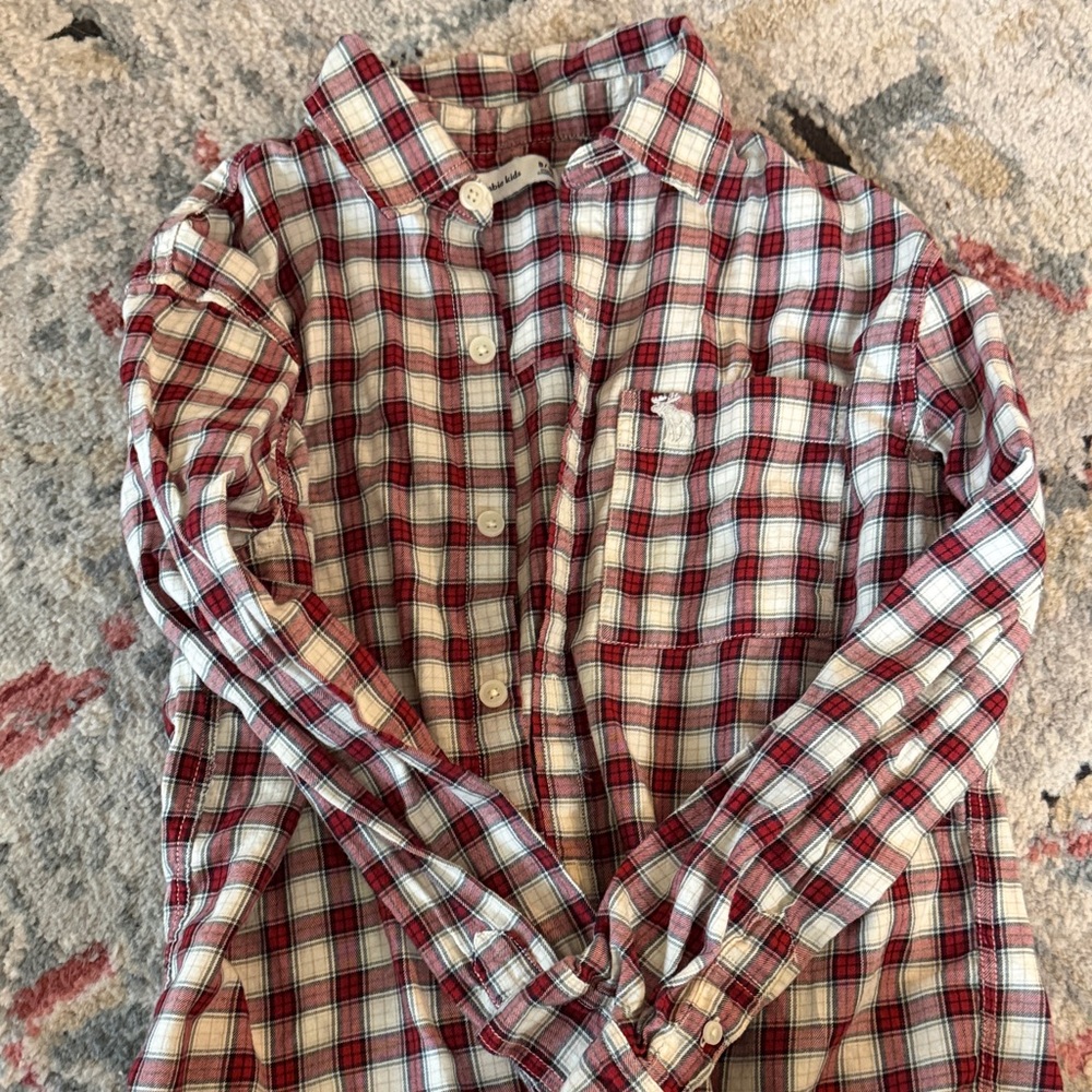 Abercrombie kids button down